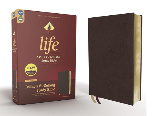 Niv, Life Application Study Bible, Third Edition, Bonded Leather, Burgundy, Red Letter Edition (NIV Life Application Study Bible, Third Edition)